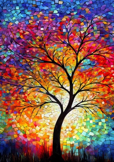 Enjoy puzzle Albero della vita autunnale 1000 pezzi