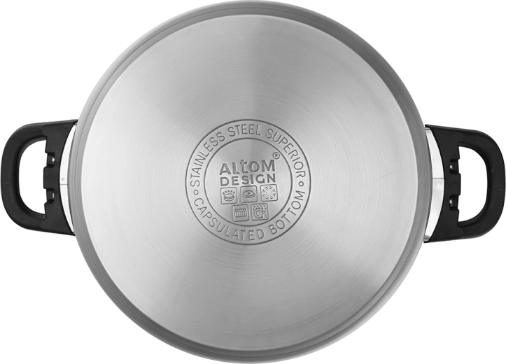 Qualità costruttiva in acciaio inox Altom Design
