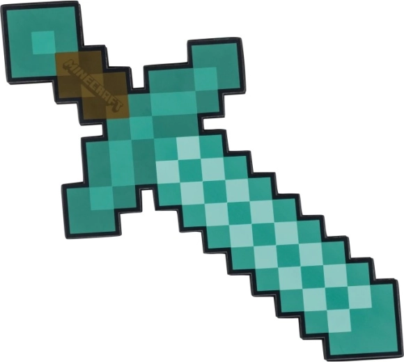 Spada di diamante in schiuma Minecraft - 1 pezzo