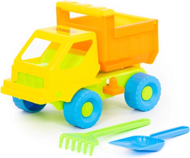 Autocarro ribaltabile per giocare nella sabbia