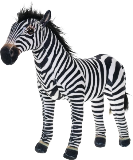 Zebra di peluche 28 cm per neonati