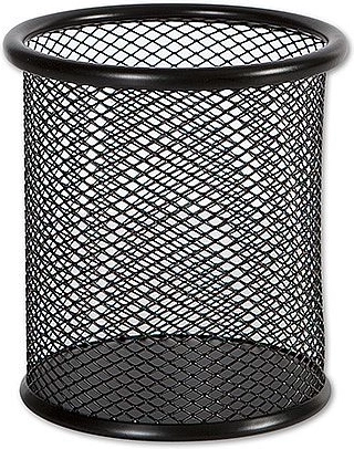 Bicchiere portapenne in metallo CONCORDE, nero