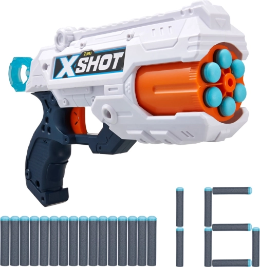 Blaster X-Shot Reflex 6 con 16 dardi