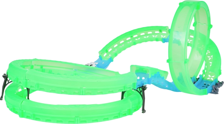 Pista che brilla al buio