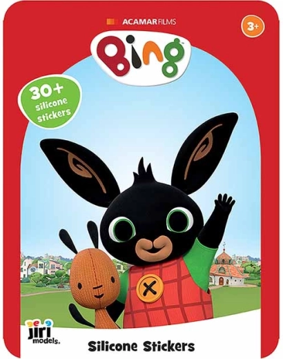 Gioco con adesivi in silicone Bing