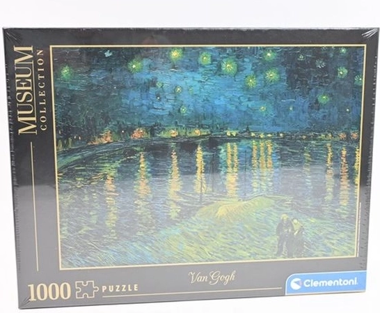 Puzzle Clementoni 1000 pezzi Museo – Notte stellata sul Rodano