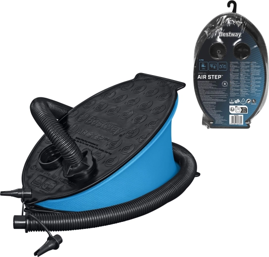 Pompa a pedale Bestway Air Step 1400 (1,4 l per ciclo)