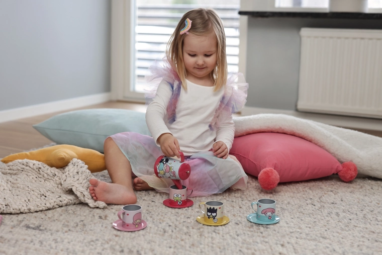Set colorato per il gioco di ruolo dei bambini