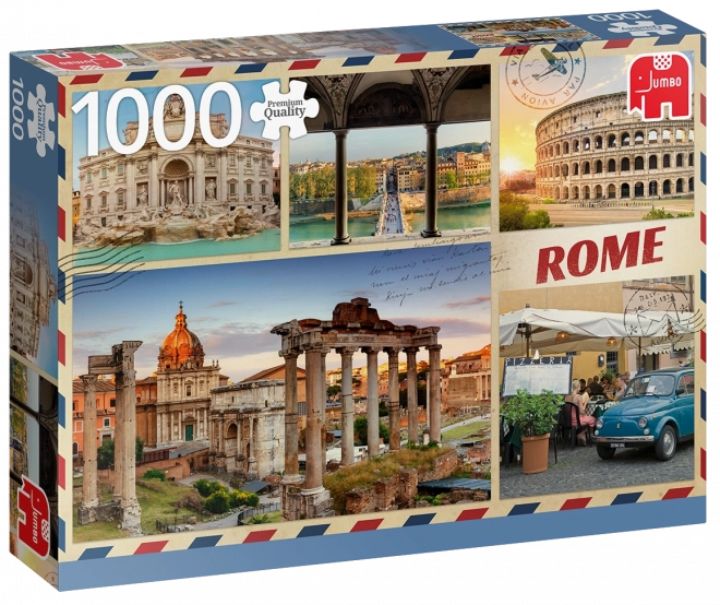 Puzzle Saluti da Roma 1000 pezzi JUMBO