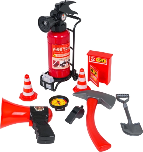 Ricchi accessori per l’azione da pompiere
