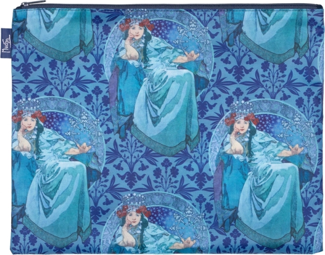 Iconico motivo Art Nouveau di Alfons Mucha