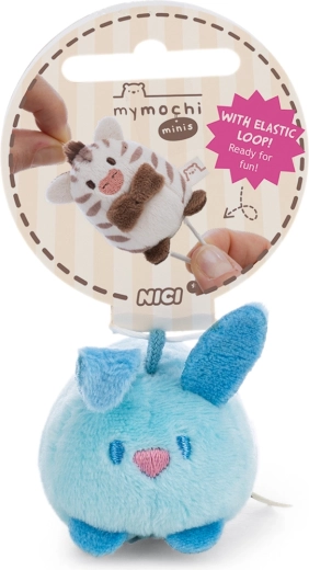 NICI MyMochi mini ciondolo con coniglietto Pibu 5 cm sdraiato