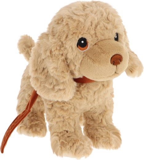 Keeleco cucciolo di peluche con guinzaglio Spaniel 23 cm