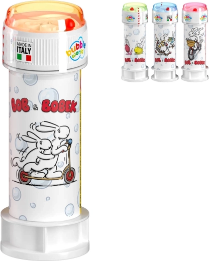 Bolle di sapone Bob a Bobek con labirinto nel tappo 60 ml - 1 pezzo