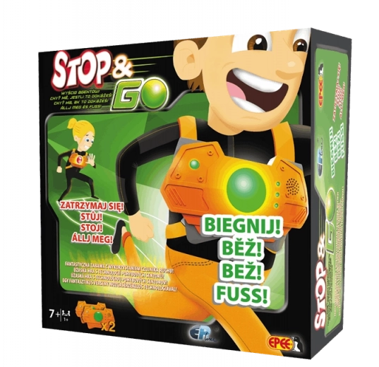 Stop & Go – gara degli agenti gioco interattivo con sensori di movimento