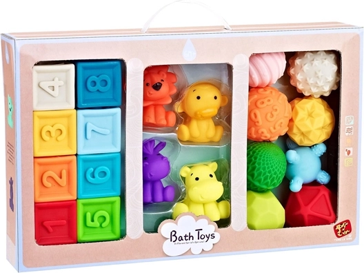 Set di giocattoli sensoriali da bagno