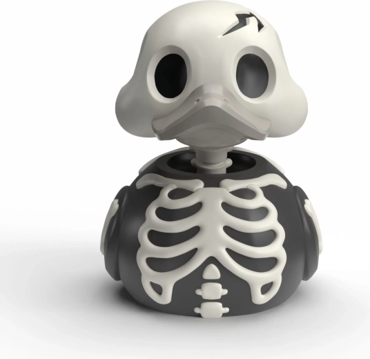 Design scheletrico di Halloween con dettagli marcati