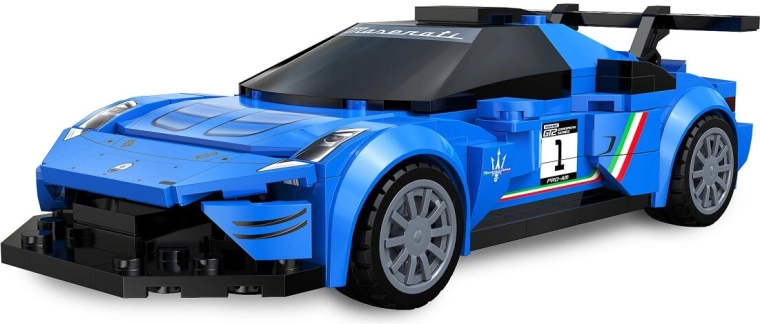 Set da costruzione CaDA Maserati GT2 in scala 1:24 blu