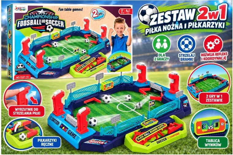 Gioco di calcio per 2 giocatori