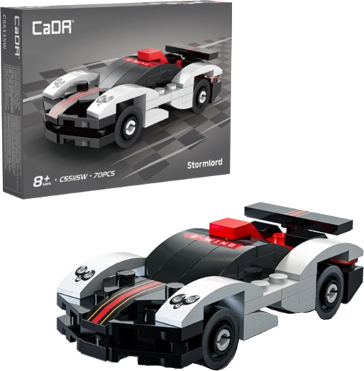 Set di costruzioni CaDA auto da corsa Stormlord (70 pezzi)