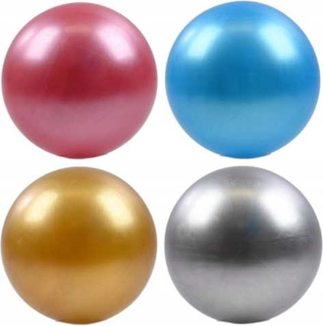 Palla di gomma 23 cm con effetto perlato