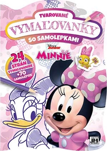 Album da colorare sagomato Minnie