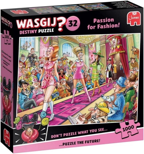 JUMBO puzzle Wasgij Destiny 32: Passione per la moda! 1000 pezzi