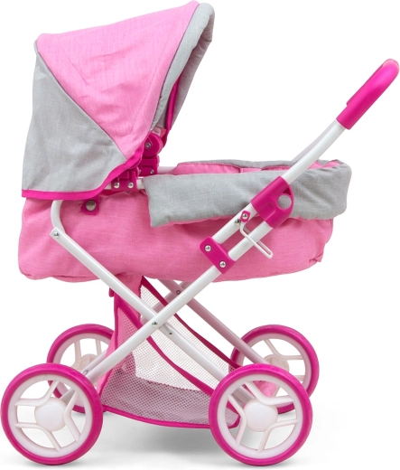Passeggino per bambole Milly Mally Alice Prestige Pink