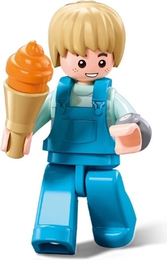 Figurina del pilota inclusa nella confezione