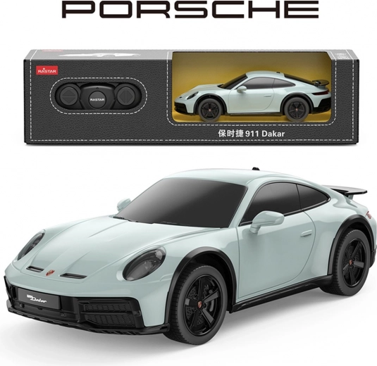 Auto RC 1:24 PORSCHE 911 Dakar menta Rastar