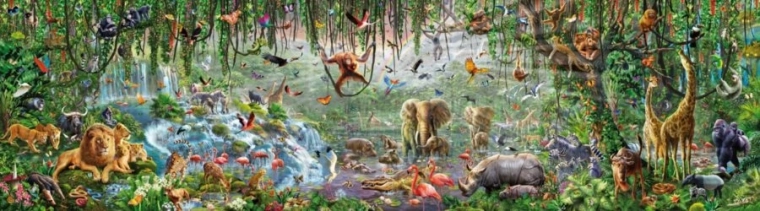Puzzle 33600 pezzi, Wild Life