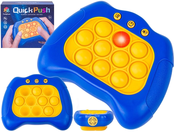 Gioco elettronico antistress Pop It – pad/controller sensoriale da gioco, blu scuro - 1 pezzo