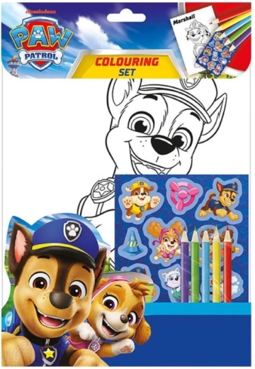 Set da colorare Paw Patrol