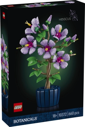 LEGO Botanicals Ibisco 10372 - set di costruzione per adulti