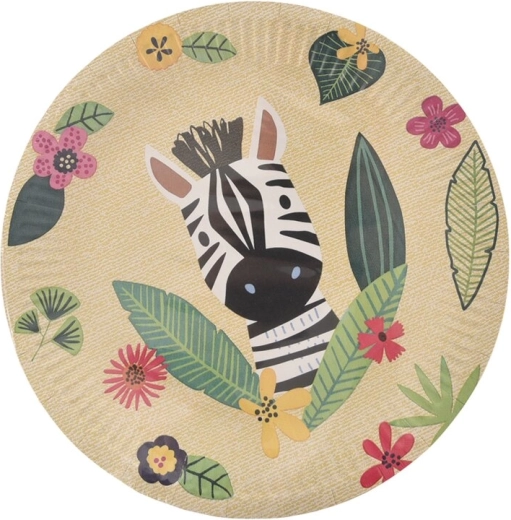 Piatti di carta Jungle 28 cm (10 pz)