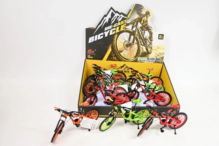 Bicicletta da downhill – modello in metallo 19 cm (triciclo)