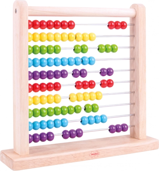 Contatore colorato in legno per bambini