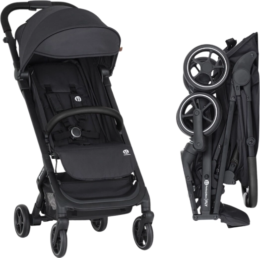 Petite&Mars passeggino sportivo Fly perfect black