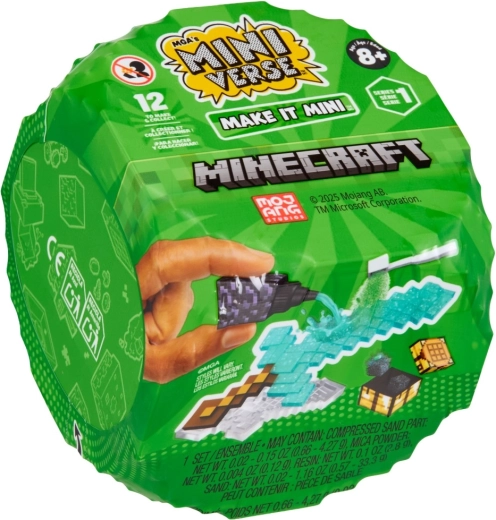 MGA's Miniverse Make It Mini Minecraft sorpresa creativa - 1 pezzo