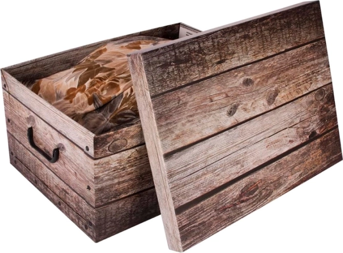 Coperchio pratico e struttura impilabile