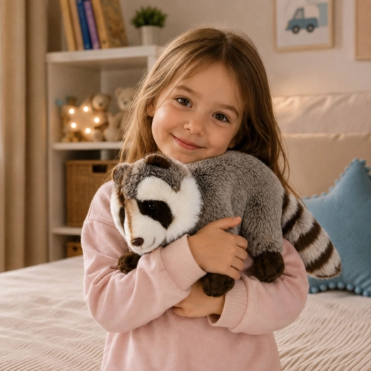 Peluche soffice per coccole e gioco