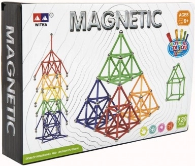 Costruzione magnetica 120 pz