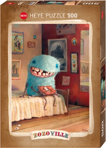 Puzzle Heye Zozoville: Dente da latte, 500 pezzi