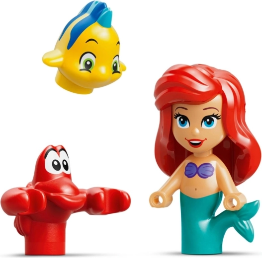 Minifigure ARIEL, Flounder e Sebastian