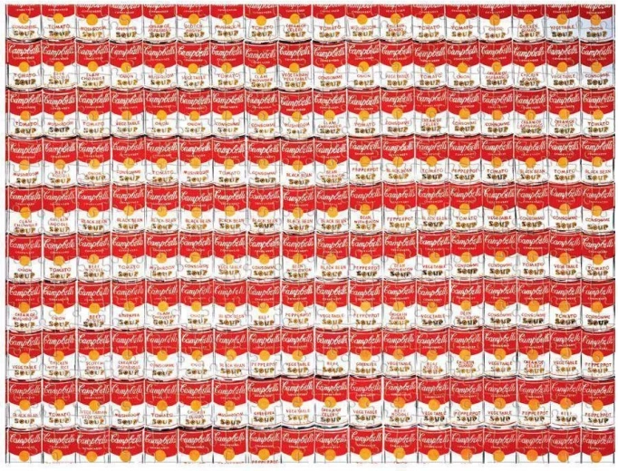 Iconico pop art ANDY WARHOL