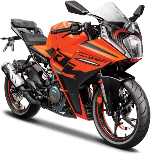 Maisto moto KTM RC 390 arancione 1:18