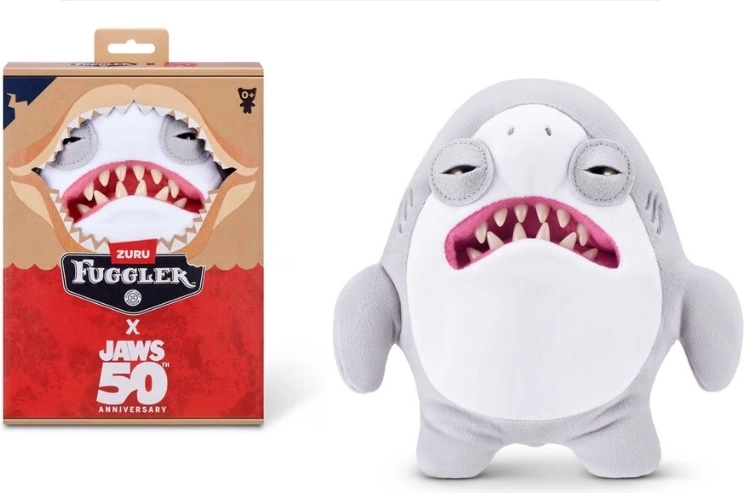 Pupazzo di peluche da collezione ZURU Fuggler – Jaws 50th anniversary