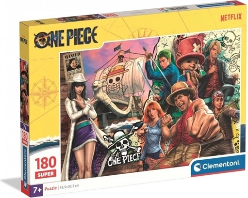 Puzzle Clementoni One Piece Netflix 180 pezzi