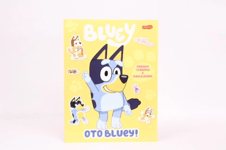 Bluey: divertimento e attività con adesivi