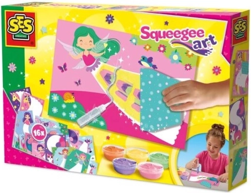 SES Creative Squeegee Art set creativo